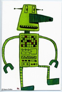Groene robot - fragmented @ Flickr, CC by-nc-nd