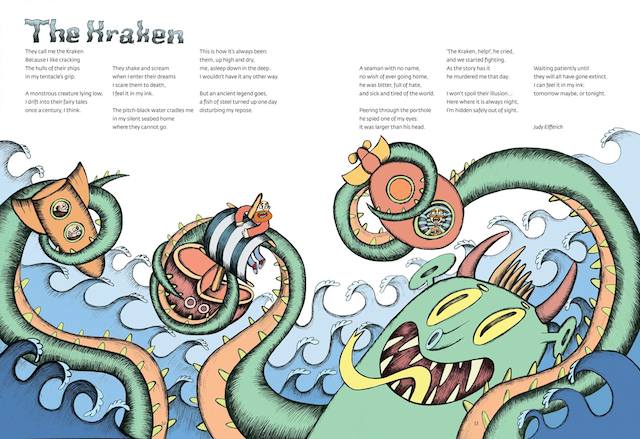 The Kraken, door Vica Stebleva